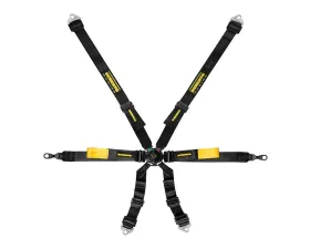 Schroth Black Enduro 2x2 6-Point Belt Porsche GT3 2002+