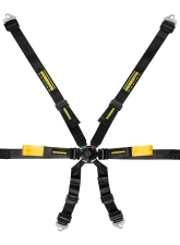 Schroth Black Enduro 2x2 6-Point Belt Porsche GT3 2002+                                     - SR 94710US-0 - Image 3