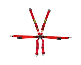 Schroth Red Enduro 2x2 6-Point Belt Porsche GT3 2002+