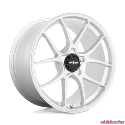 Rotiform R900 LTN Wheel 19x9.5 5x112 +22mm Gloss Silver - R9001995F8+22T