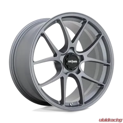 Rotiform R901 LTN Wheel 19x9.5 5x120 +22mm Satin Titanium - R901199521+22T