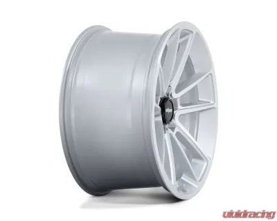 Rotiform R192 BTL Wheel 21x11 5x112 28mm Gloss Silver w/Machined Face - R192211144+28