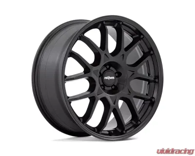 Rotiform R195 ZWS Wheel 22x12 5x112 30mm Matte Black - R195222044+30