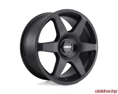 Rotiform 1 Piece SIX Wheel 19.00x8.50 Blank 35 Matte Black - R113198500+35D