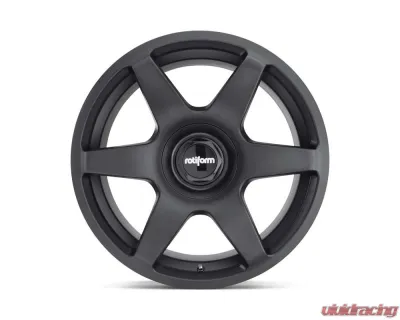 Rotiform 1 Piece SIX Wheel 19.00x8.50 Blank 35 Matte Black - R113198500+35D