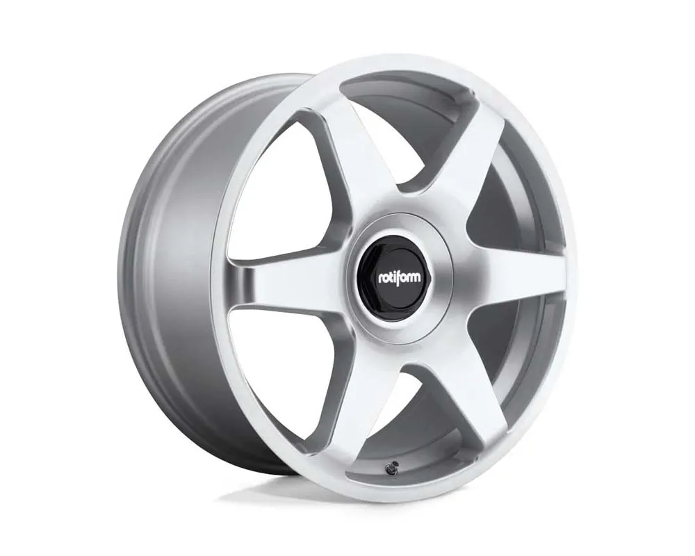 Rotiform 1 Piece SIX Wheel 19.00x8.50 Blank 35 Gloss Silver - R114198500+35D