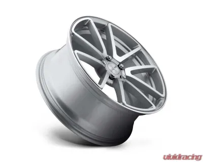 Rotiform R120 SPF Wheel 18x8.5 5x112 45mm Gloss Silver Machined - R1201885F8+45