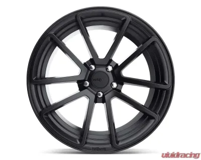 Rotiform R122 SPF Wheel 18x8.5 5x112 45mm Matte Black - R1221885F8+45