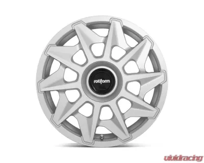 Rotiform 1PC R124 CVT Wheel 20x8.5 5X112/5X120 35mm Gloss Silver - R124208525+35