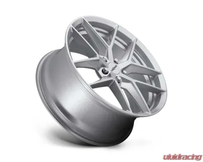 Rotiform R133 FLG Wheel 18x8.5 5x112 45mm Gloss Silver - R1331885F8+45