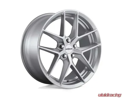 Rotiform R133 FLG Wheel 19x8.5 5x112 45mm Gloss Silver - R1331985F8+45
