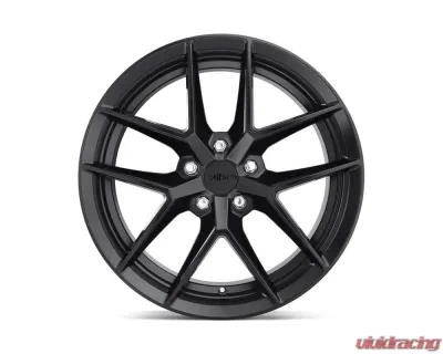 Rotiform R134 FLG Wheel 18x8.5 5x112 45mm Matte Black - R1341885F8+45