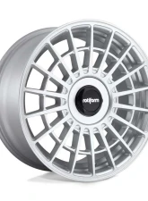 Rotiform R143 LAS-R Wheel 17x8 5x112/5x120 35mm Gloss Silver                                     - R1431780F4+35 - Image 4