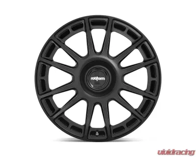 Rotiform 1 Piece OZR Wheel 19.00x8.50 Blank 45 Matte Black - R159198500+45D