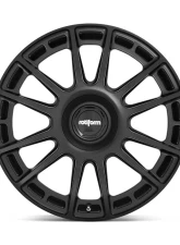 Rotiform 1PC R159 OZR Wheel 19x8.5 5X100/5X112 45mm Matte Black                                     - R159198514+45 - Image 4