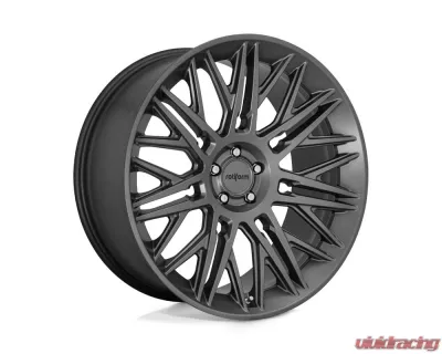 Rotiform 1 Piece JDR Wheel 22x10 6X5.5 30mm Matte Anthracite - R163220084+30