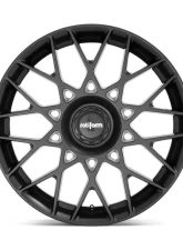 Rotiform R165 BLQ-C Wheel 19x8.5 5x112 +35mm Matte Black                                     - R1651985F8+35A - Image 4