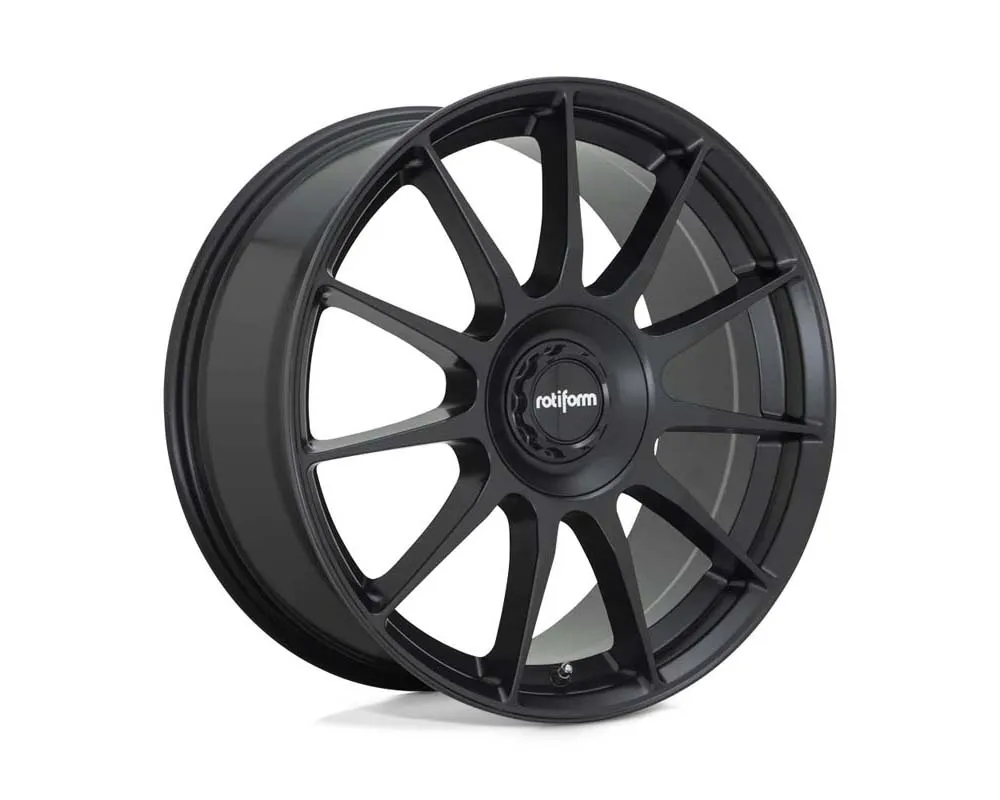 Rotiform R168 DTM Wheel 18x8.5 5x112/5x120 45mm Satin Black - R1681885F4+45