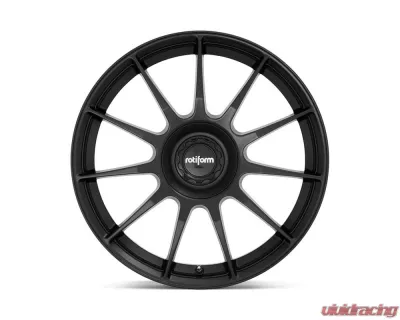 Rotiform R168 DTM Wheel 18x8.5 5x112/5x120 45mm Satin Black - R1681885F4+45