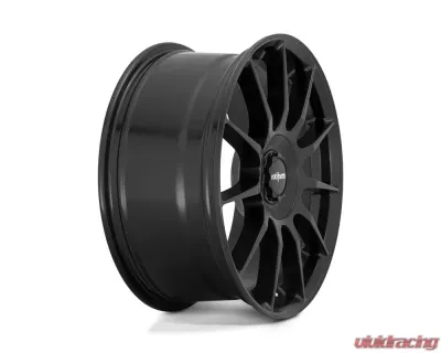 Rotiform R168 DTM Wheel 20x10 5x4.25/4.5 +40mm Satin Black - R168200002+40A