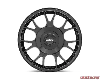 Rotiform R187 TUF-R Wheel 20x10.5 Blank +20mm Glossy Black - R187200500-20
