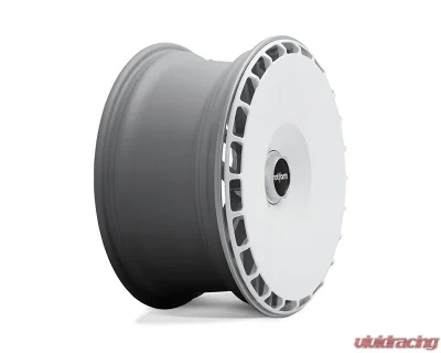 Rotiform Gloss White 18" Thread-On Aerodisc - 32170-AC-18W