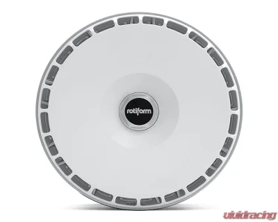 Rotiform Gloss White 18" Thread-On Aerodisc - 32170-AC-18W