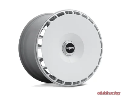 Rotiform Gloss White 18" Thread-On Aerodisc - 32170-AC-18W