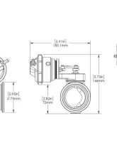 Turbosmart 6 Psi Black PSG50 Pneumatic Straight Gate                                     - TS-0565-1762 - Image 7
