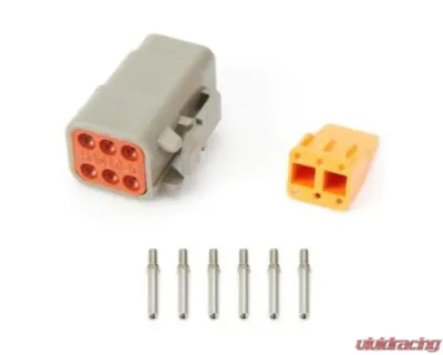 TurboSmart eGate 6 Way Sensor Plug Kit Suits DTM Connector - TS-0550-3126