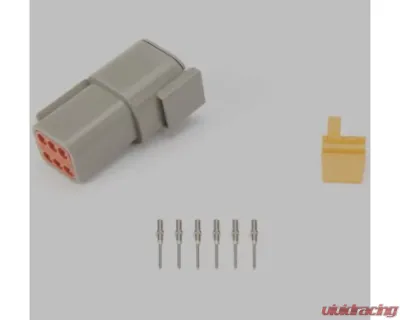 TurboSmart eGate 6 Way Sensor Socket Kit Suits DTM Connector - TS-0550-3128