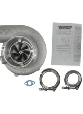 TurboSmart TS-2 Turbocharger Water Cooled 6262 V-Band Reverse Rotation 0.82AR Externally Wastegated                                     - TS-2-6262B-VR082E - Image 2