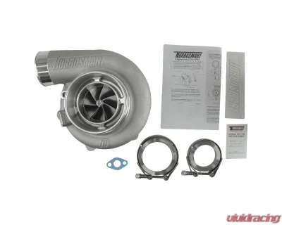 TurboSmart TS-2 Turbocharger Water Cooled 6262 V-Band Reverse Rotation 0.82AR Externally Wastegated - TS-2-6262B-VR082E