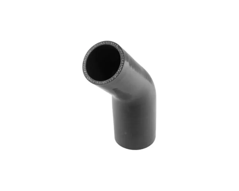 TurboSmart Silicon Hose 45 Reducer Elbow 2.00"-2.50" Black - TS-HRE2025-BK