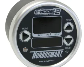 Turbosmart eB2 60mm Black Silver