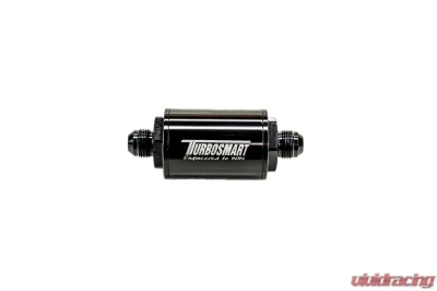 Turbosmart FPR Billet Fuel Filter 10um AN-8 - Black - TS-0402-1131