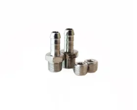 Turbosmart WG 50/60 1/8npt - 6mm Hose Tail Fitting kit (with plug)