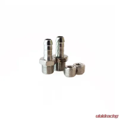 Turbosmart WG 50/60 1/8npt - 6mm Hose Tail Fitting kit (with plug) - TS-0502-3009