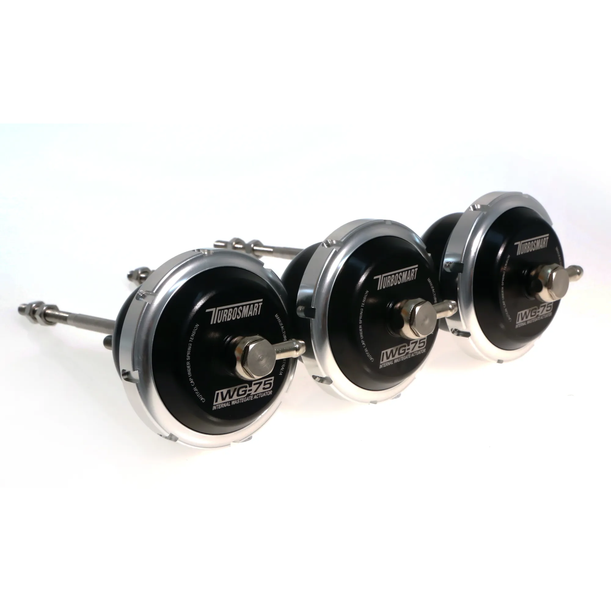 Turbosmart IWG75 Borg Warner EFR B1 Single Scroll 120mm Rod Black - 14psi - TS-0620-1142