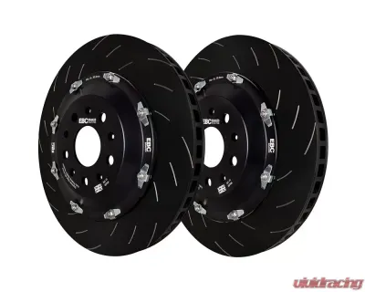 EBC Brakes Rear Axle Floating Two-Piece Rotor Disc 370x24mm for BMW G8X M2 | M3 | M4 2021+ - SG2F026