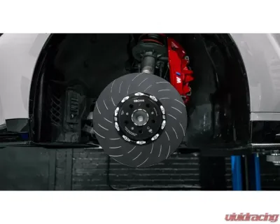 EBC Brakes Rear Axle Floating Two-Piece Rotor Disc 370x24mm for BMW G8X M2 | M3 | M4 2021+ - SG2F026