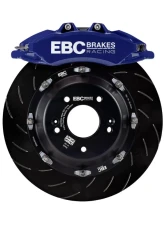EBC Brakes Storm Shadow Blue Front Apollo 6-Piston Big Brake Kit BMW M2 | M3 | M4 2014-2021                                     - BBK035BLU-1 - Image 2