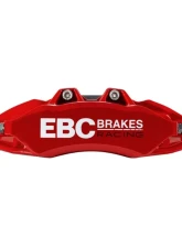 EBC Brakes Racing Red Front Apollo 6-Piston Big Brake Kit BMW M2 | M3 | M4 2014-2021                                     - BBK035RED-1 - Image 3