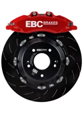 EBC Brakes Racing Red Front Apollo 6-Piston Big Brake Kit BMW M2 | M3 | M4 2014-2021                                     - BBK035RED-1 - Image 2