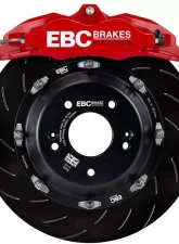 EBC Brakes Racing Apollo Big Brake Kit Racing Red Volkswagen Golf GTI Mk5 2.0T 2006-2009                                     - BBK023RED-1 - Image 3