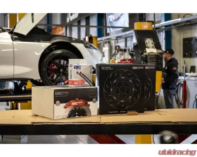 EBC Brakes 380x36mm Stealth Black Racing 6-Piston Apollo Big Brake Kit Toyota GR Supra 2020-2024 - BBK042BLK-1