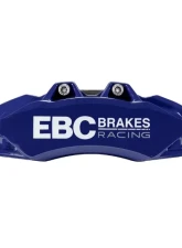 EBC Brakes 380x36mm Storm Shadow Blue Racing 6-Piston Apollo Big Brake Kit Toyota GR Supra 2020-2024                                     - BBK042BLU-1 - Image 2