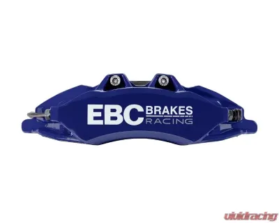 EBC Brakes 380x36mm Storm Shadow Blue Racing 6-Piston Apollo Big Brake Kit Toyota GR Supra 2020-2024 - BBK042BLU-1