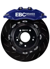 EBC Brakes 380x36mm Storm Shadow Blue Racing 6-Piston Apollo Big Brake Kit Toyota GR Supra 2020-2024                                     - BBK042BLU-1 - Image 5