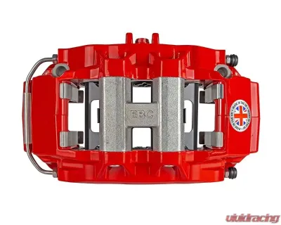 EBC Brakes 380x36mm Racing Red Racing 6-Piston Apollo Big Brake Kit Toyota GR Supra 2020-2024 - BBK042RED-1